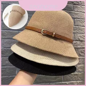 Mũ chống nắng thoáng khí cho nữ có chất liệu Cotton Tấm chắn Uv cho khu vườn và bãi biển mùa hè