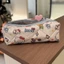 màu xanh hello kitty dễ thương canvas bút chì túi văn phòng phẩm túi cao cấp công suất lớn dây ké