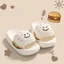 Mùa hè phong cách mới phim hoạt hình đầy màu sắc 3D burger dép đi trong nhà dễ thương với khu