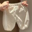 Quần Bé Gái Mùa Hè Mỏng Cho Bé Trên Đầu Gối Chất Cotton Nguyên Chất Chống Muỗi Quần Bé Gái Ra Ho
