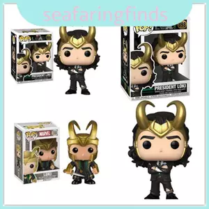 Tổng thống Loki Funko Pop Nhân vật hành động Phiên bản đặc biệt Búp bê Pvc để trang trí sưu tập
