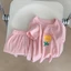 bộ quần áo mặc ở nhà bằng vải cotton thoáng khí dành cho trẻ em mùa hè bé trai và bé gái hoạt hì
