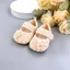 em bé ngọc trai hoa công chúa giày thêu phong cách ngọt ngào dễ thương cho bé đế cao su giày tập