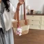 Mùa hè phong cách mới túi tote dệt dành cho nữ đi biển dệt một vai tinh tế