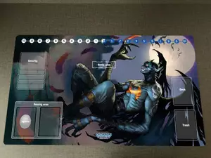 Digimon Playmat CCG DTCG Thảm Devimon Thẻ Giao Dịch Trò Chơi Thảm Anime Trò Chơi Trận Thảm Chuột Miếng Lót