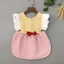 Bạch Tuyết Nguyên Chất Cho Trẻ Em Tạp Dề Cotton Chống Thấm Nước Chống Bẩn Áo Mặc Ngược Quần Áo T