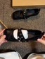 đôi sandal mùa hè mới Mary Jane kiểu múa ba lê kiểu dáng nhẹ nhàng đế phẳng đinh tán Giày nữ Phá