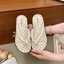 Dép xỏ ngón đế dày bên ngoài có chấm bi mùa hè dành cho nữ đi nghỉ mát mùa hè dép đi biển chống trư