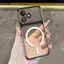 Ốp Lưng Cho Tecno Spark 10 Spark 10C Spark 10 Pro Ốp Điện Thoại Thẩm Mỹ Chống Sốc Trong Suốt Cao Cấp Có Cuộn Dây Từ Tính Mới Cửa Sổ Lớn Silicon Mềm