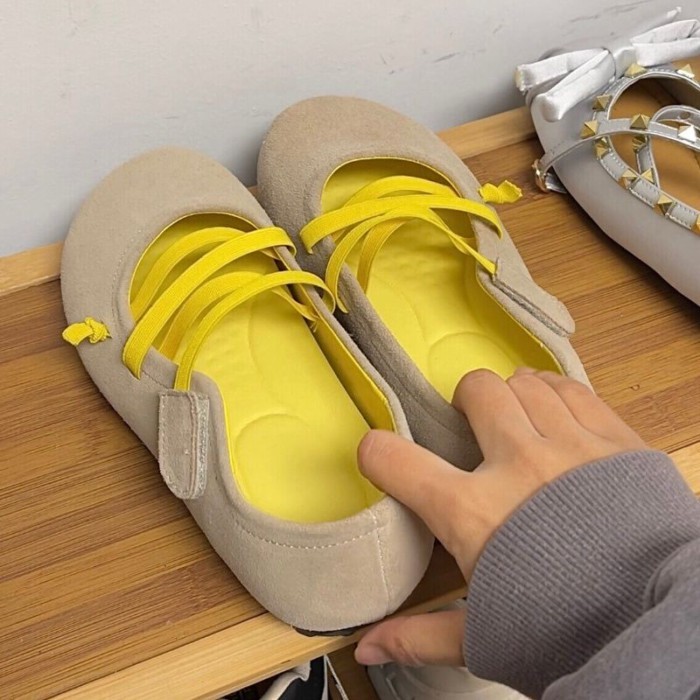 Giày Mary Jane Pháp, giày lười đế mềm được ưa chuộng của nữ, đứng lâu đi làm không gây mệt mỏ