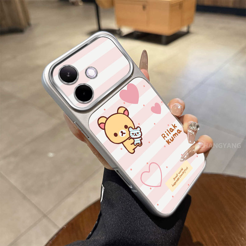 Ốp Lưng Cho OPPO A6C 4G Advanced frosted Cửa Sổ Lớn Silicon TPU Chống Rơi Vỏ Điện Thoại Với Họa Tiết Khung Ảnh Thẩm Mỹ Và Dễ Thương