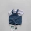 Bộ Đồ Cho Bé Mùa Hè Cho Bé Denim Suspender Quần Áo Quần Áo Mùa Hè Siêu Dễ Thương Cho Trẻ Sơ S
