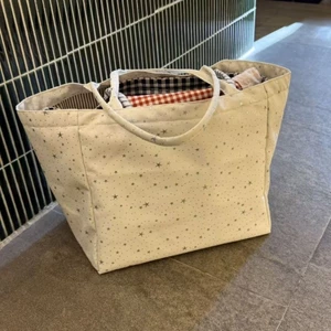 Star Tote's New Large-capacity Working Student Commuting To Class Korean Style One-shoulder Lazy