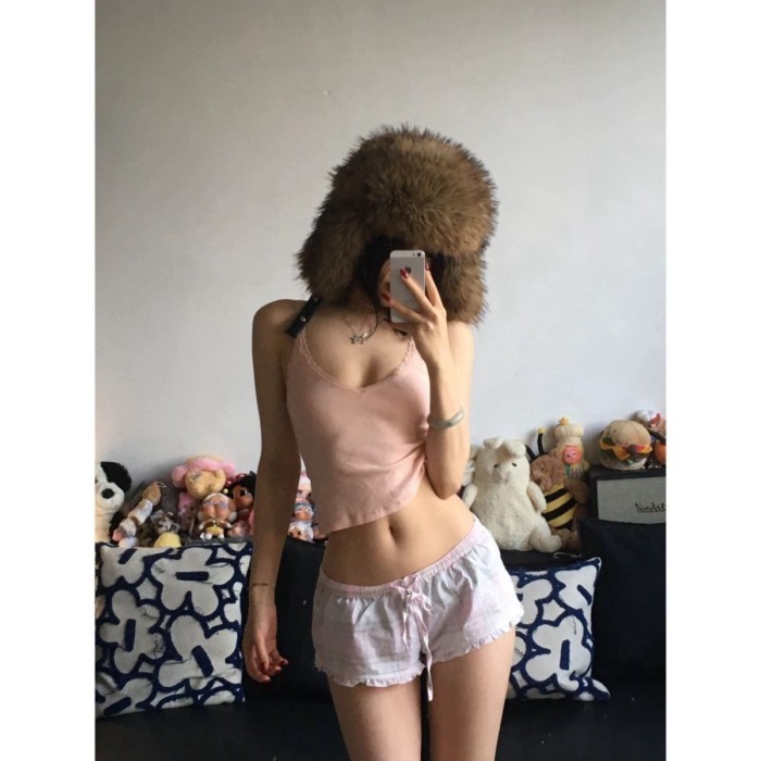 Quần short kẻ sọc cho nữ, dây rút, lưng thun, quần ống rộng, quần mặc ở nhà thông thường