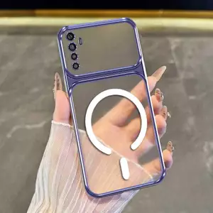 Ốp Lưng Cho Redmi note 8 Pro Vỏ Điện Thoại Thẩm Mỹ Chống Sốc Trong Suốt Cao Cấp Có Cuộn Dây Từ Tính Miễn Phí Mới Cửa Sổ Lớn Silicon Mềm