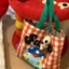 Original Travel Good-looking Canvas Bags For Women Dopamine Print Large Capacity Shoulder Bag Cu