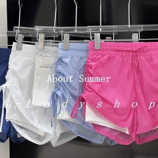 Quần short thể thao hai mảnh giả màu tương phản, quần short thể thao thông thoáng hai mặt có