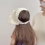 Mũ chống nắng trẻ em mùa hè mỏng lưới thoáng khí vành lớn mũ lưỡi trai cho bé gái chống nắng pho