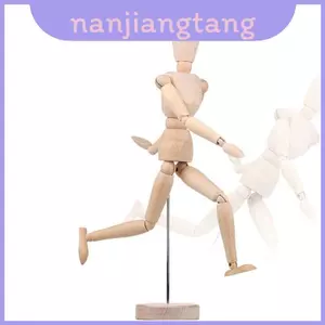 Hình con người Manikin bằng gỗ cao cấp để trang trí và trưng bày phác thảo nghệ thuật