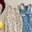 Quần áo trẻ em Hàn Quốc bé gái hoa yếm bé gái cotton mềm mại phong cách phương Tây Áo thun th