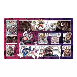 Thảm chơi bài TCG Charlotte Katakuri One Piece 350x600x2mm, thảm chơi game có khu vực bài