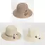 Mũ mùa hè vành bạc hà rộng hoa với vải Cotton thoáng khí cho và đi biển du lịch