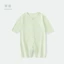 Áo liền quần cho bé mùa xuân hè cotton mỏng loại A không xương sơ sinh bên trong mặc thoáng k