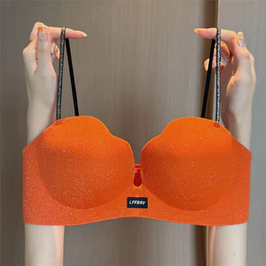Áo ngực không dây lấp lánh – Push Up liền mạch để hỗ trợ Bust nhỏ