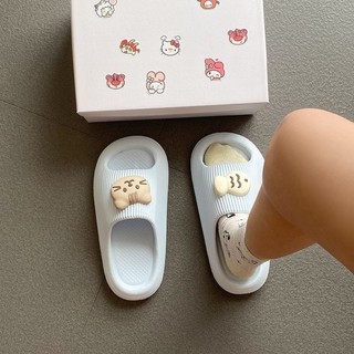 Comfortable And Cute Cartoon Cat Eating Fish New EVA Comfortable Soft Sole Fashion Anti-Slip H