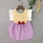 Bạch Tuyết Nguyên Chất Cho Trẻ Em Tạp Dề Cotton Chống Thấm Nước Chống Bẩn Áo Mặc Ngược Quần Áo T