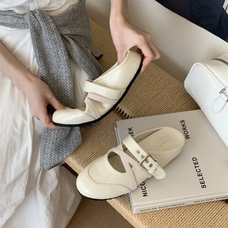 Soft Sole Retro Style Baotou Drag Women's Outer Wear Fashionable Spring And Summer New Wedge