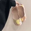 Giày sandal hai lỗ sao Apple đế dày mùa hè dành cho nữ Giày đế dày Baotou Giày đế phẳng