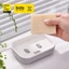 Chất liệu Đĩa xà phòng treo tường cho thú cưng có thoát nước cho phòng tắm Nhà bếp và sử dụng