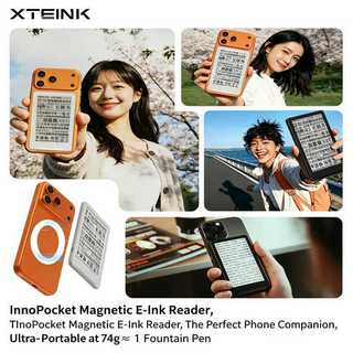 Máy đọc sách điện tử XTEINK X3/X4 chính hãng, màn hình E-Ink 3.7/4.3 inch,siêu mỏng 5.9mm-BH12 tháng