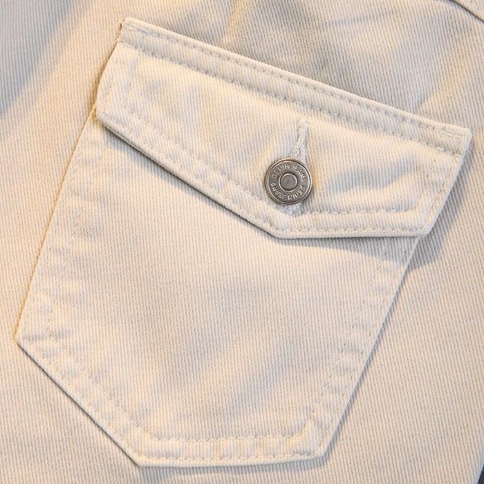Retro Quần Short Denim Nữ Mùa Hè Mỏng Phong Cách Mới Mỏng Một Phiên Bản Lưng Co Giãn Ống Rộng