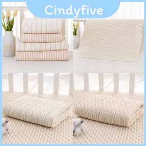 Tấm bảo vệ giường Cotton cỡ lớn thoáng khí có lớp giặt được cho trẻ em và trẻ sơ sinh