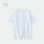 Áo liền quần cho bé mùa xuân hè cotton mỏng loại A không xương sơ sinh bên trong mặc thoáng k