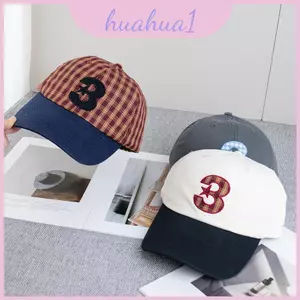 Mũ bóng chày Cotton thêu có vành cong và tấm che nắng cho chuyến đi chơi đô thị