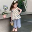 Bé Gái Mùa Hè Áo Chấm Bi Bộ Vest Mới Thời Trang Và Phong Cách Phương Tây Trẻ Em Và Bé Gái Mùa Hè