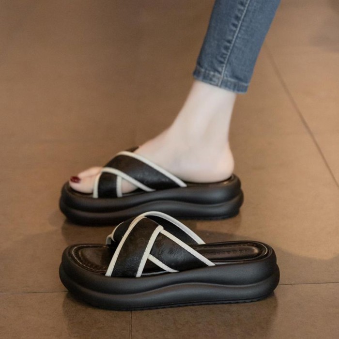 mẫu sandal, dép đế dày đẹp mặc mùa hè cho nữ, phong cách mới với chân váy, sandal đi biển, dép l