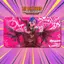 Playmat Jinx v4 Riftbound LOL TCG Gaming Pad 350x600x2mm