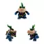 Đồ chơi sang trọng hoạt hình Mario Dark Bowser có độ sang trọng ngắn cho trẻ em và người hâm mộ