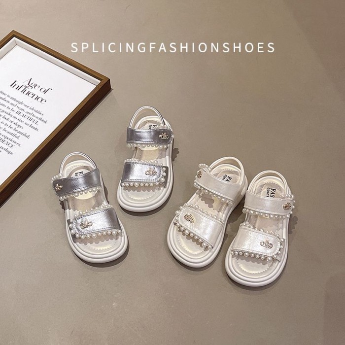 New Girls' Sandals, Little Girls Can Go Into The Water, Children's Summer Soft Soles, Fashion