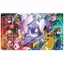 Mew Mew Mewtwo Pokemon Playmat Với Zones Trading Card Game Play Mat 24 * 14 "350x600x2mm