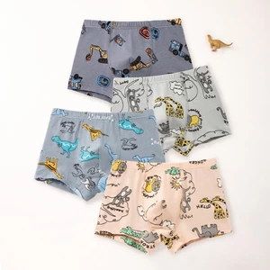Quần Lót Boxer Bé Trai Loại A Quần Lót Boxer Cotton Nguyên Chất Dành Cho Học Sinh Tiểu Học, Trun