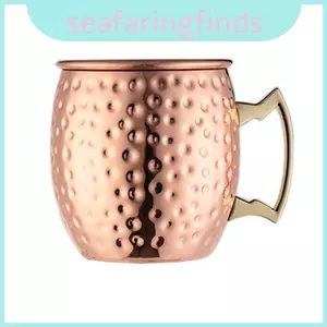 Đồng thau Moscow Mule Mug Thép không gỉ cao cấp In đồ uống cho quán Bar và gia đình