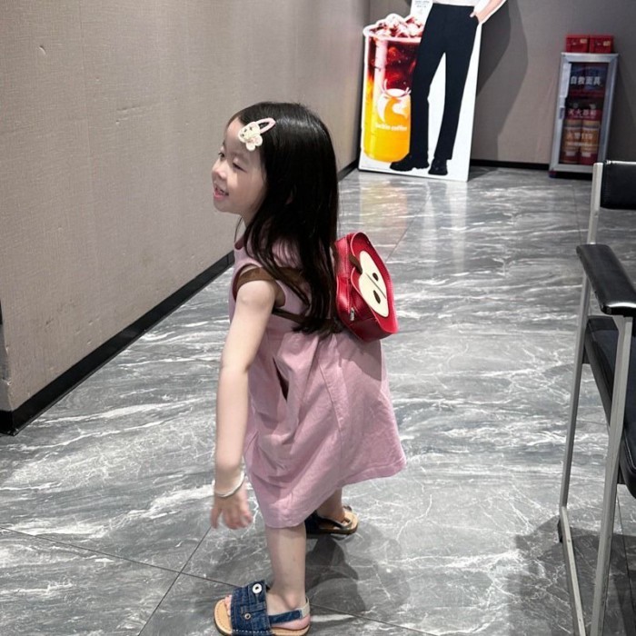 Summer Super Cute, Western And Sweet Style Children's Embroidered Tank Top Girl's Dress Baby