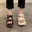 Giày sandal thể thao nữ, giày đi biển đế mềm đa năng mùa hè đế dày thông thường