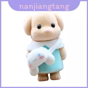 Sylvanian Families Collectible Flocking Hình Động Vật Hộp Mù Để Trang Trí Nhà