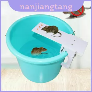 Bẫy Chuột Bắt Bẫy Chuột Bắt Đi Bộ Plank Nhân Đạo Xô Chuột Tự Động Đặt Lại Mới